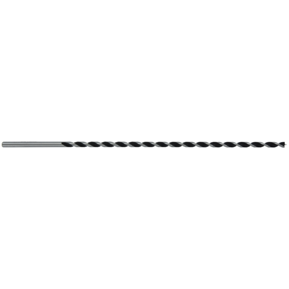Foret bois 3 pointes L250mm -Queue cylindrique (Blister) / L: 250 Ø: 5 TIVOLY - 10804220500