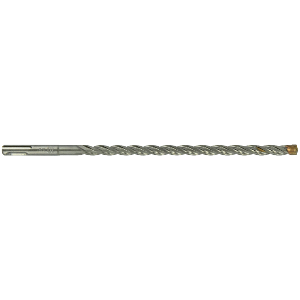 Foret bétons 3 taillants MASTER3 -L260mm -Pointe de centrage -Triple goujures -SDS+ / L: 260 Ø: 10 TIVOLY - 10923031000