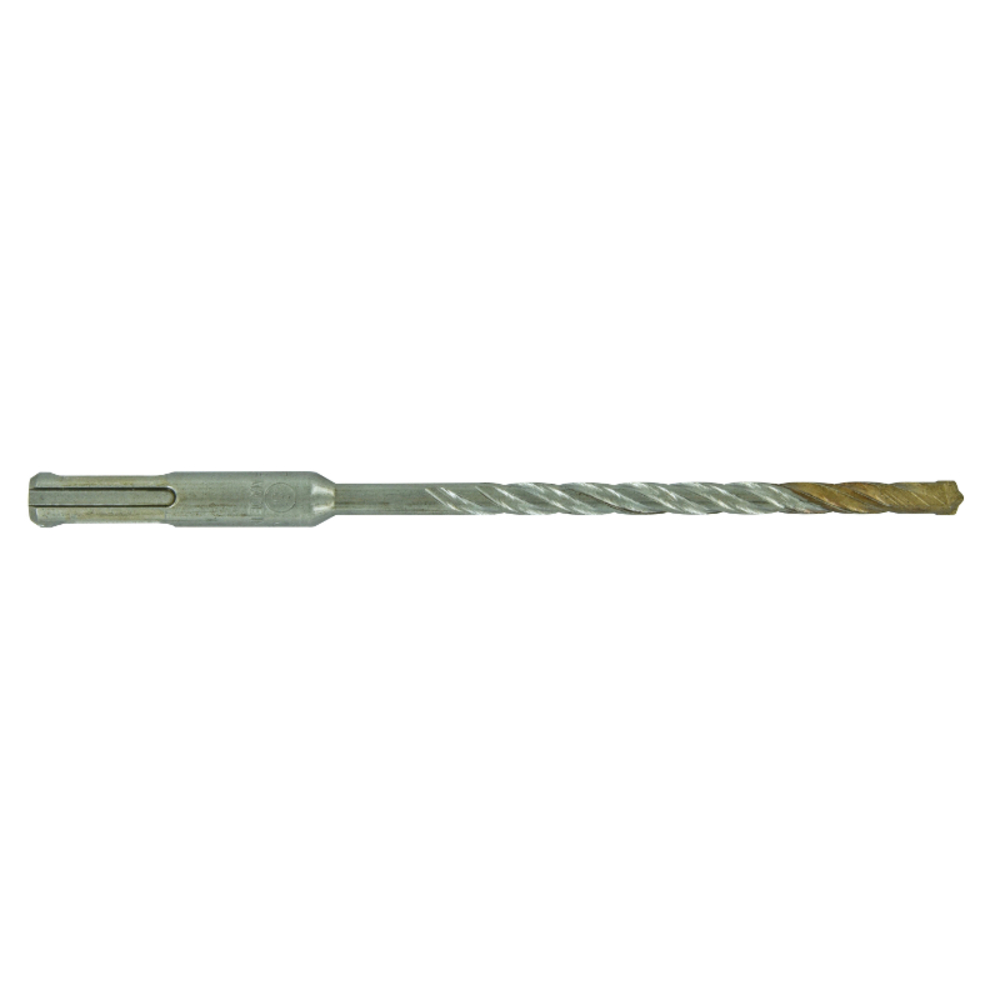 Foret bétons 2 taillants SPEEDER2 -L160mm -Pointe de centrage -Quadruple goujures -SDS+ / L: 160 Ø: 6.5 TIVOLY - 10931130650
