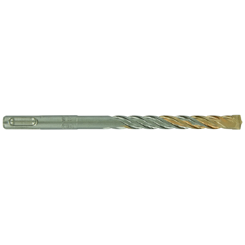 Foret bétons 2 taillants SPEEDER2 -L160mm -Pointe de centrage -Quadruple goujures -SDS+ / L: 160 Ø: 11 TIVOLY - 10931131100