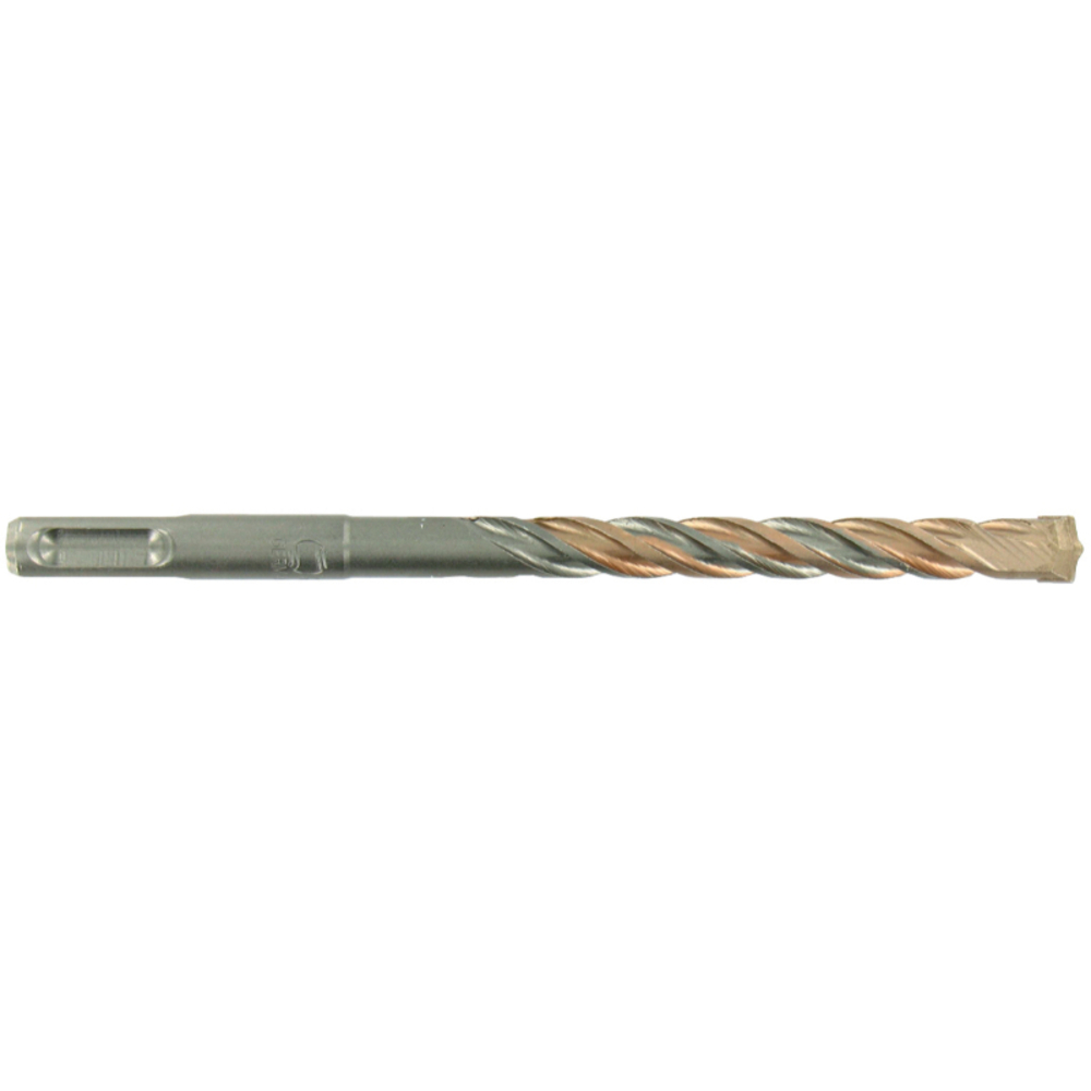 Foret bétons 2 taillants SPEEDER2 -L160mm -Pointe de centrage -Quadruple goujures -SDS+ / L: 160 Ø: 6 TIVOLY - 10931160610