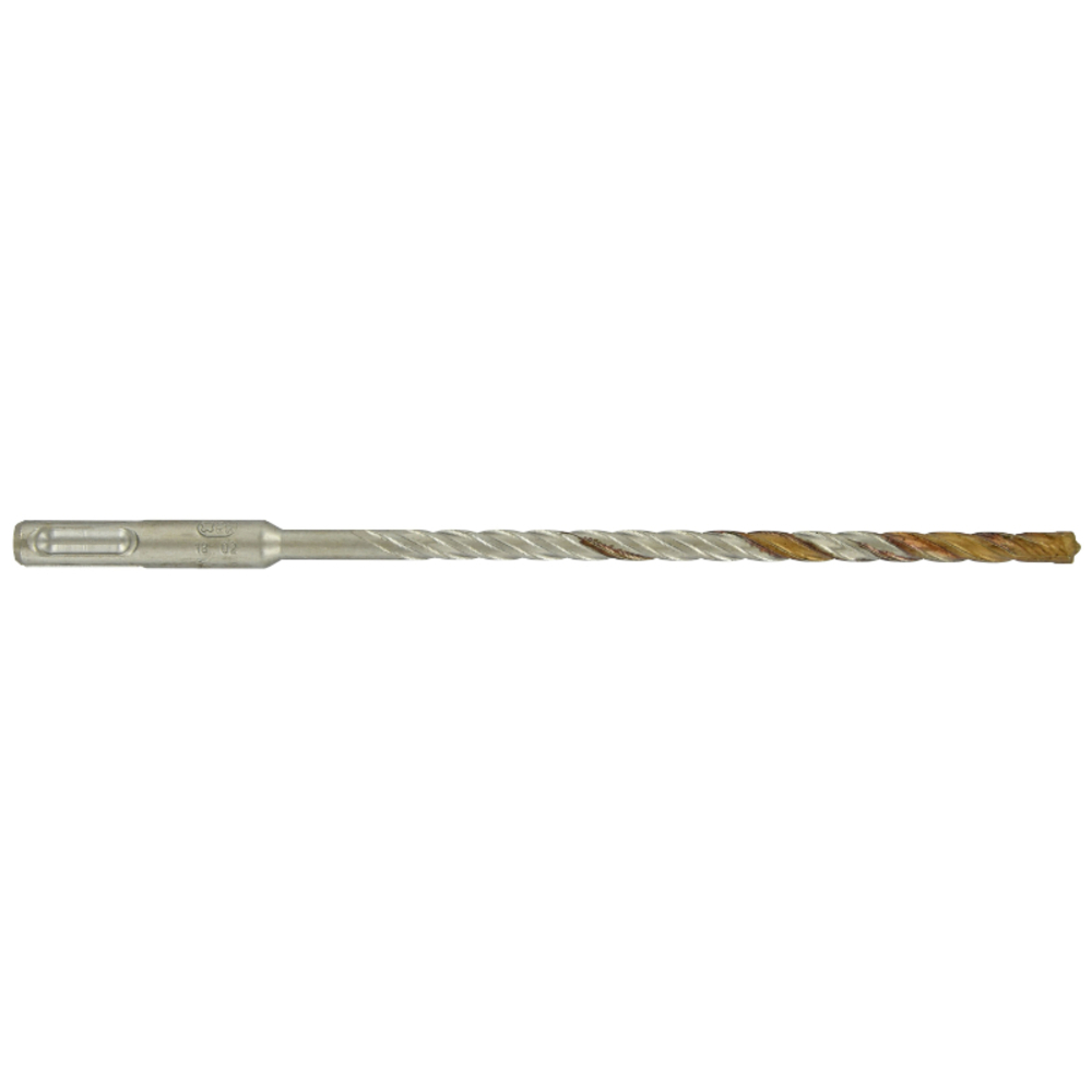 Foret bétons 2 taillants SPEEDER2 -L210mm -Pointe de centrage -Quadruple goujures -SDS+ / L: 210 Ø: 6.5 TIVOLY - 10931230650