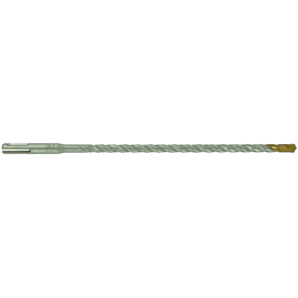Foret bétons 2 taillants SPEEDER2 -L260mm -Pointe de centrage -Quadruple goujures -SDS+ / L: 260 Ø: 8 TIVOLY - 10931330800