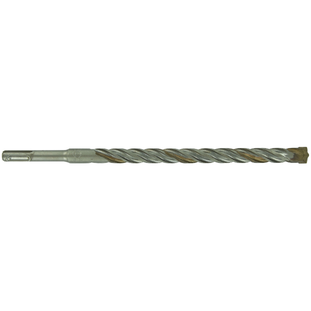 Foret bétons 2 taillants SPEEDER2 -L260mm -Pointe de centrage -Quadruple goujures -SDS+ / L: 260 Ø: 14 TIVOLY - 10931331400