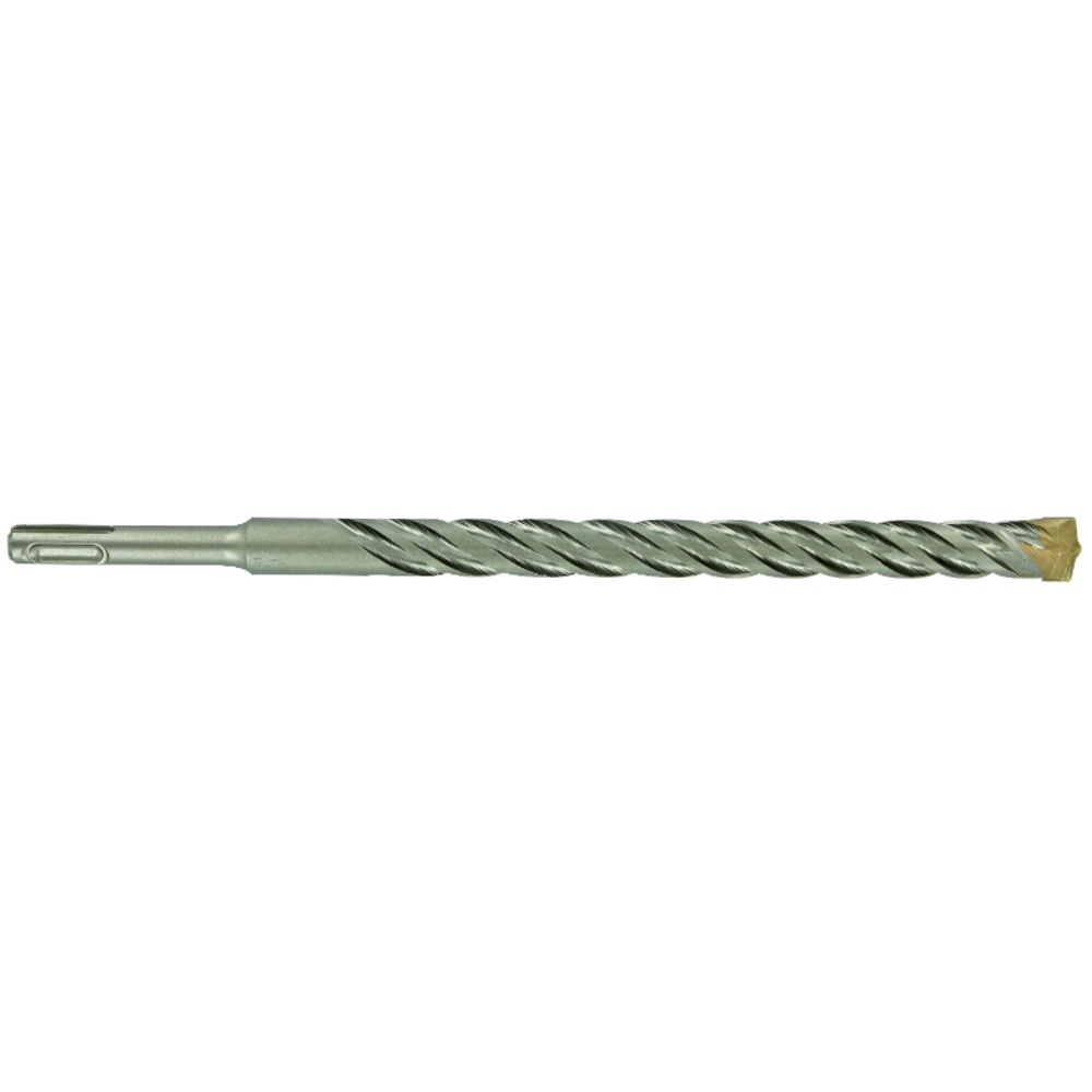 Foret bétons 2 taillants SPEEDER2 -L260mm -Pointe de centrage -Quadruple goujures -SDS+ / L: 260 Ø: 16 TIVOLY - 10931331600