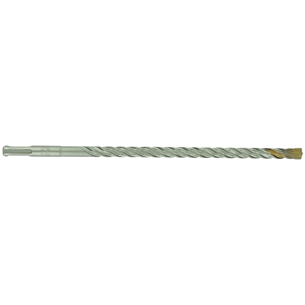 Foret bétons 2 taillants SPEEDER2 -L260mm -Pointe de centrage -Quadruple goujures -SDS+ / L: 260 Ø: 10 TIVOLY - 10931361010