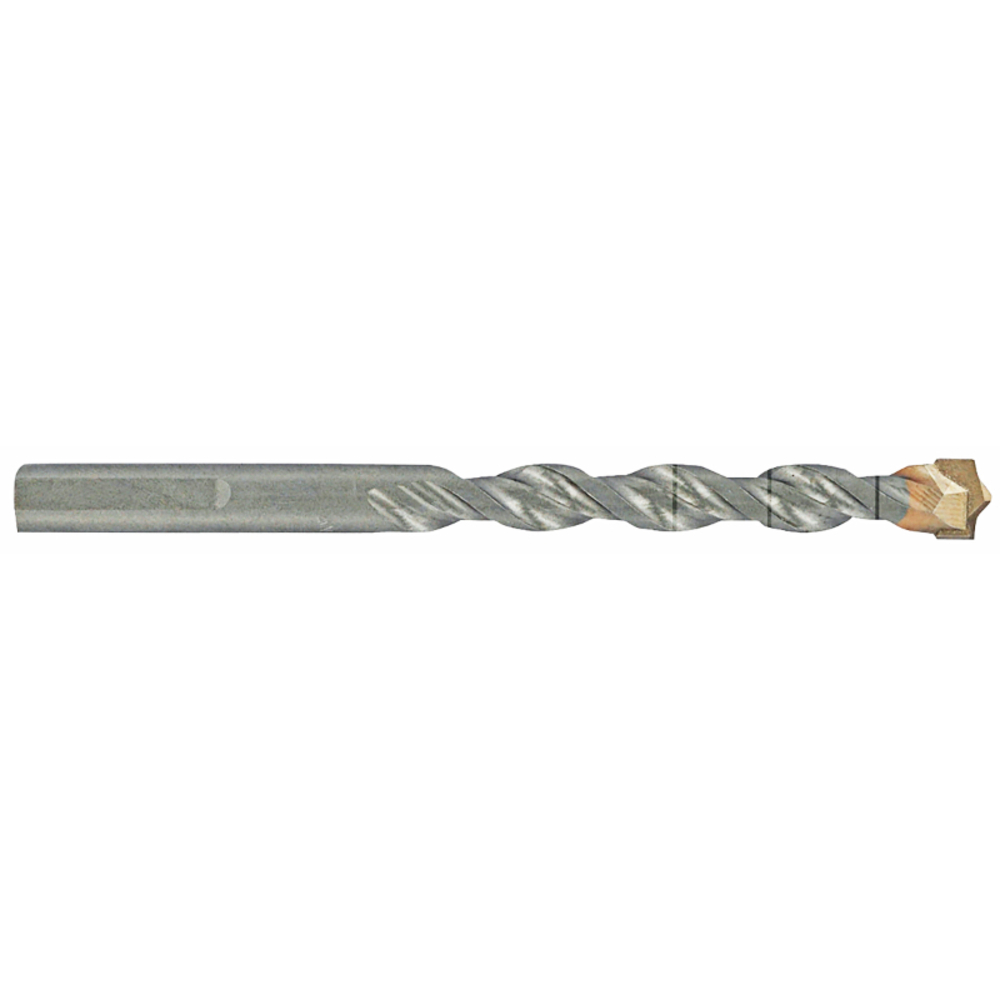 Foret bétons -Plaquette carbure pointe de centrage -Queue cylindrique 3 méplats / L: 60 Ø: 3 TIVOLY - 10960520300