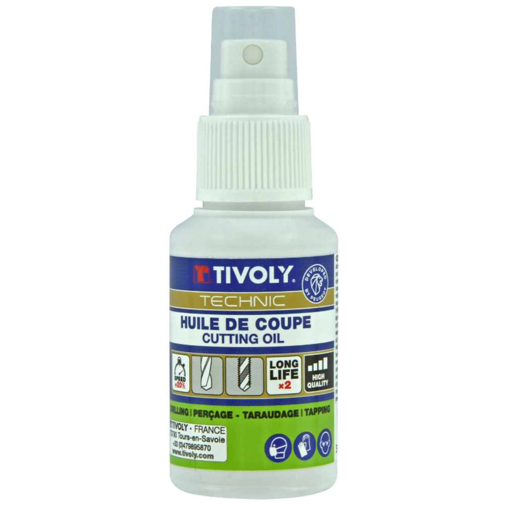 Huile de coupe biodégradable 70% (50 ml) TIVOLY - 11111820001