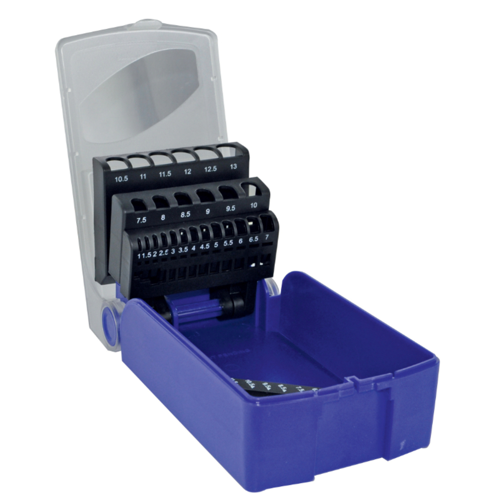 1 coffret vide de 25 forets métal Ø 1 à 13mm par 1/2 TIVOLY - 11300470017