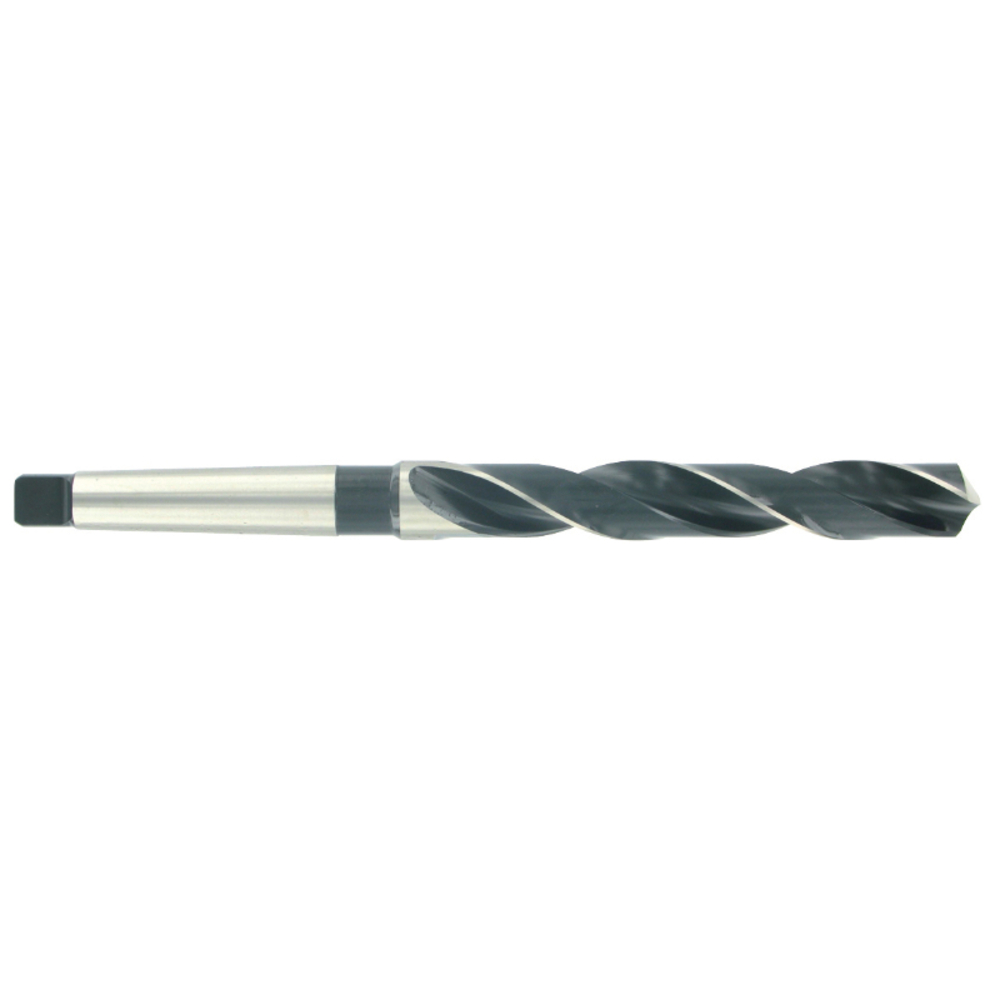 Foret métaux taillé HSS -Traitement STEAM -NFE66076 -DIN1870-1 -h8 -10xd -Cône morse -Extra long -Dépouille conique Ø: 24 L: 440 TIVOLY - 11420512400
