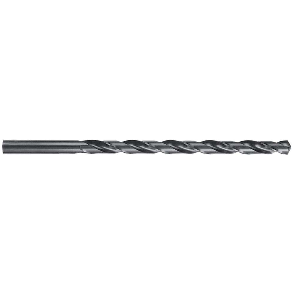 Foret métaux taillé meulé HSS -Traitement STEAM -NFE66075 -h8 -10xd -Extra long -Dépouille conique Ø: 8 L: 400 TIVOLY - 11421010800