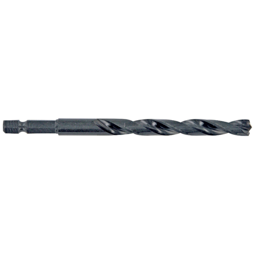 Foret métaux taillé meulé Shock Serie HSS -Revêtu STEAM -Affûtage spécial -Queue hexagonale Ø: 1 L: 61 TIVOLY - 11434320100