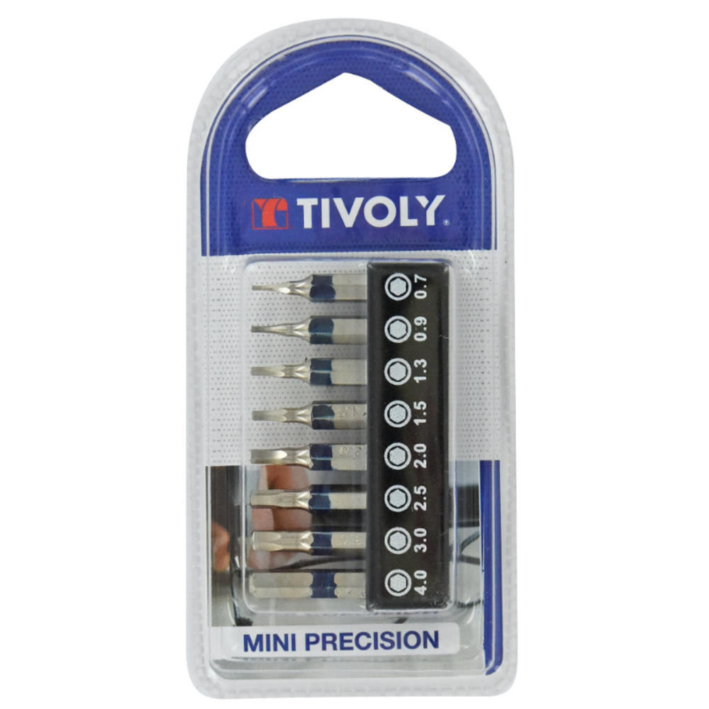 8 embouts 6 pans -PRECISION TIVOLY - 11501520003