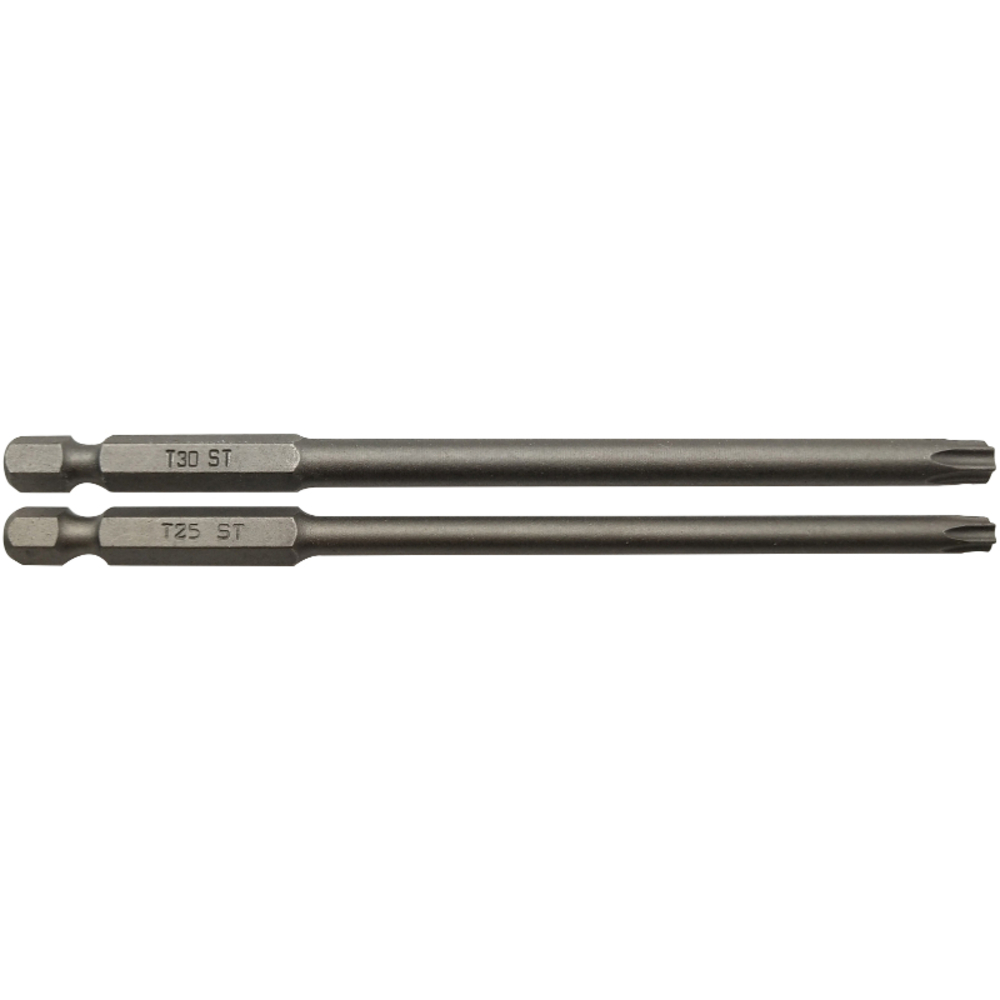 Embout de vissage -Extra long -Pour vis Torx (Blister) N°: N25-30 / L: 120 TIVOLY - 11510520001