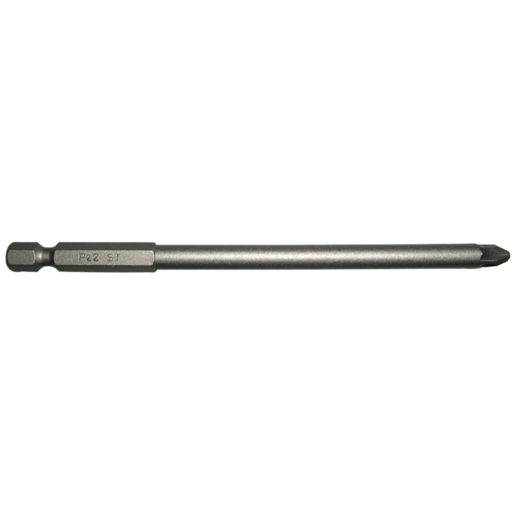 Embout de vissage -Extra long -Pour vis Pozidriv (Blister) N°: N1-2 / L: 120 TIVOLY - 11510720001