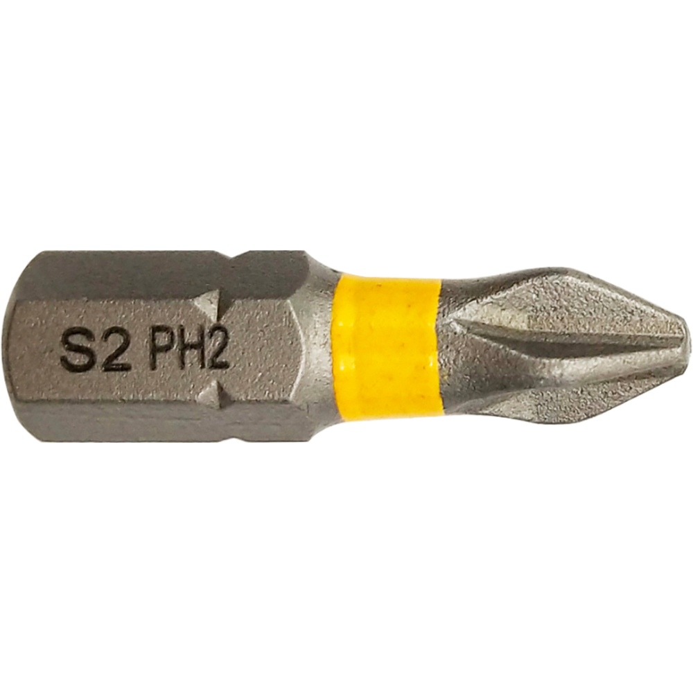 Embout de vissage -Torsion -Pour vis Phillips (Blister) N°: N2 / L: 25 TIVOLY - 11520320200