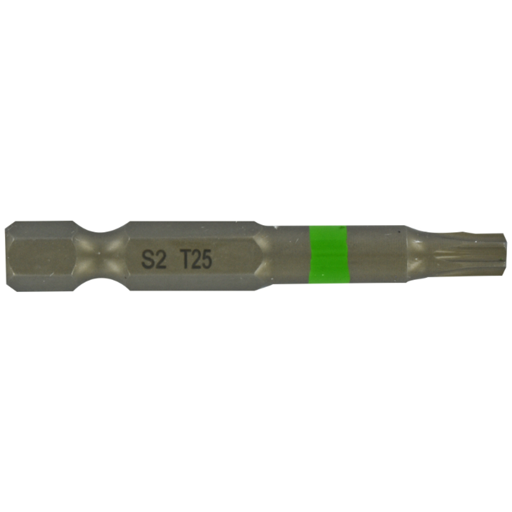Embout de vissage -Torsion -Pour vis Torx (Blister) N°: N25 / L: 50 TIVOLY - 11520422500