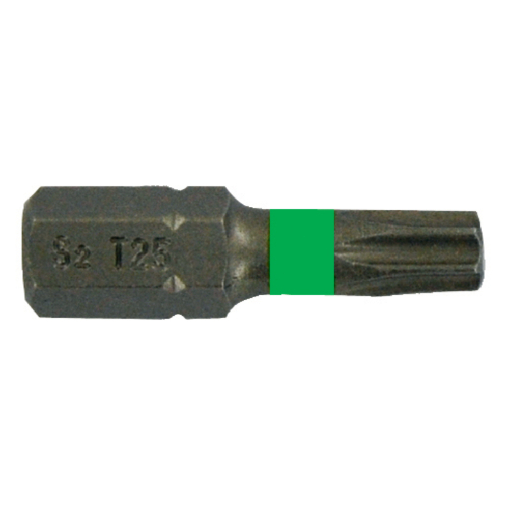 Embout de vissage -Torsion -Pour vis Torx (Blister) N°: N10 / L: 25 TIVOLY - 11520521000