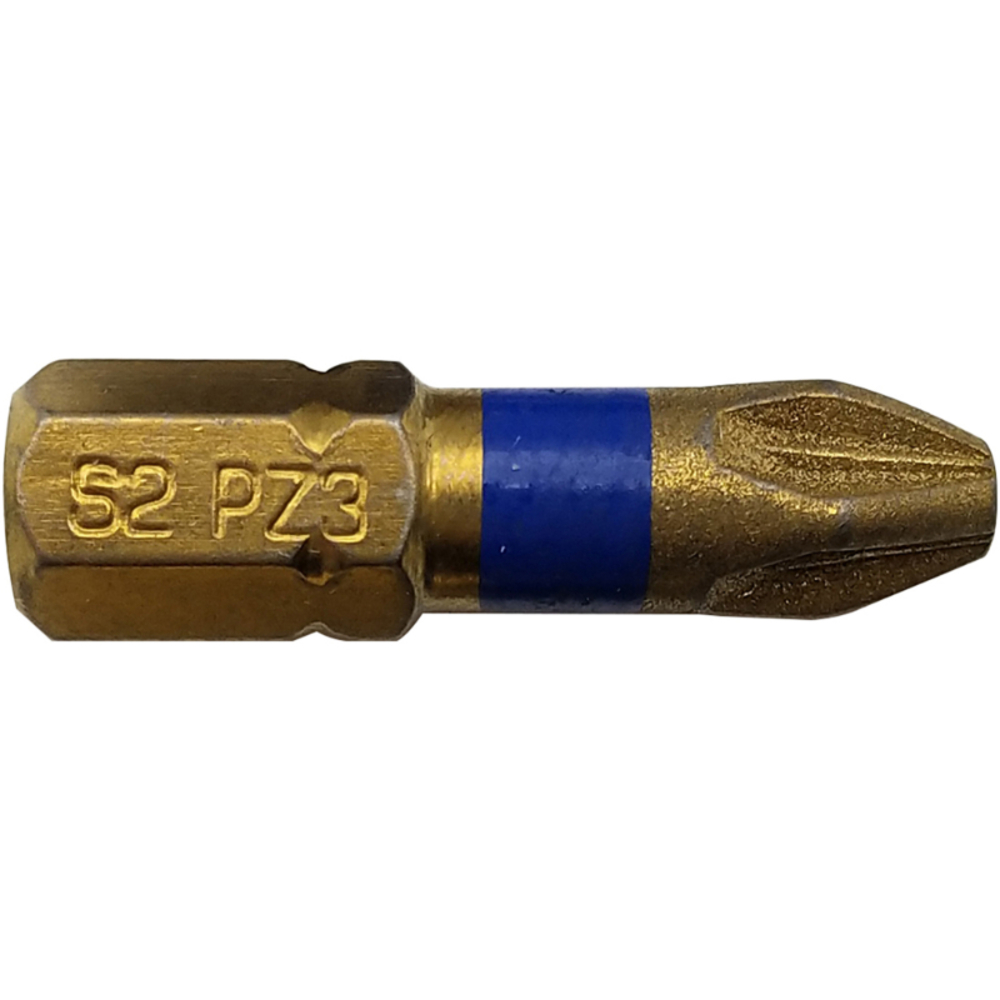 Embout de vissage -Torsion diamant IMPACT -Pour vis Pozidriv N°: N3 / L: 25 TIVOLY - 11523220300