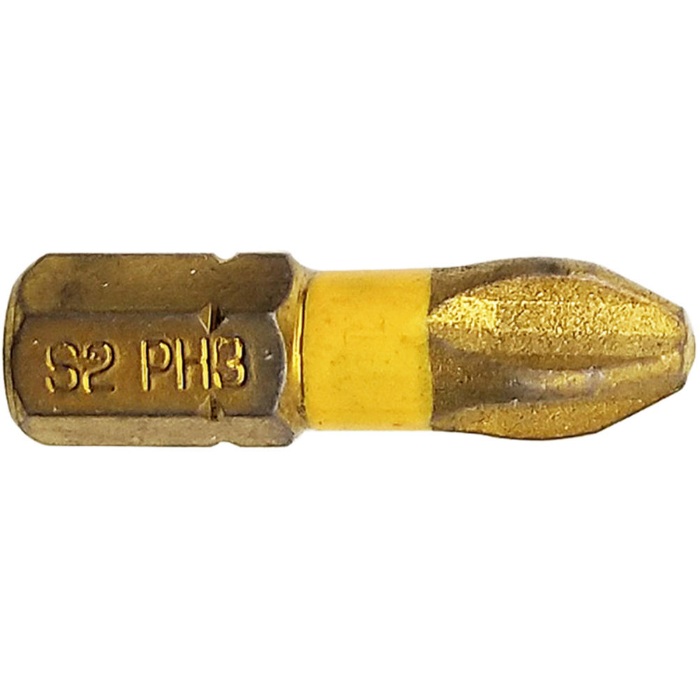 Embout de vissage -Torsion diamant IMPACT -Pour vis Phillips N°: N3 / L: 25 TIVOLY - 11523320300