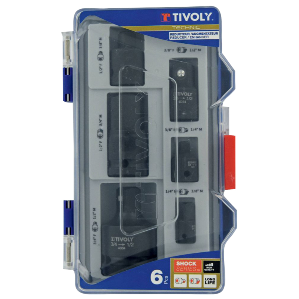 6 pièces -3 réducteurs + 3 augmentateurs -IMPACT TIVOLY - 11591170001