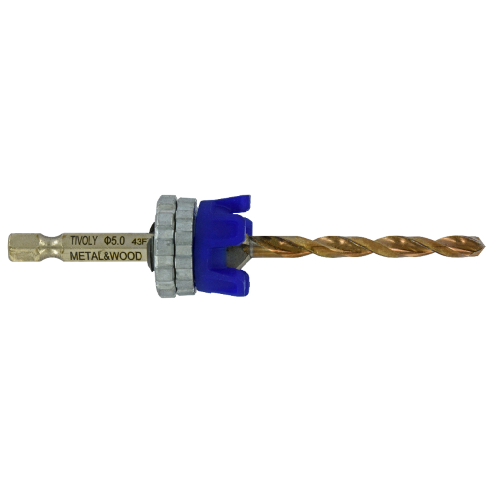 Ø5 mm mèche+fraise métal TIVOLY - 11900720500