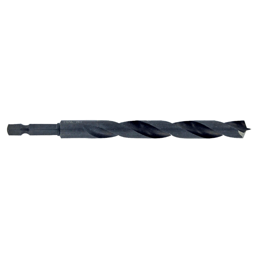 Foret HSS spécial perçage plaque de plâtre et leurs supports -Queue hexagonale / L: 133 Ø: 12 TIVOLY - 12001021200