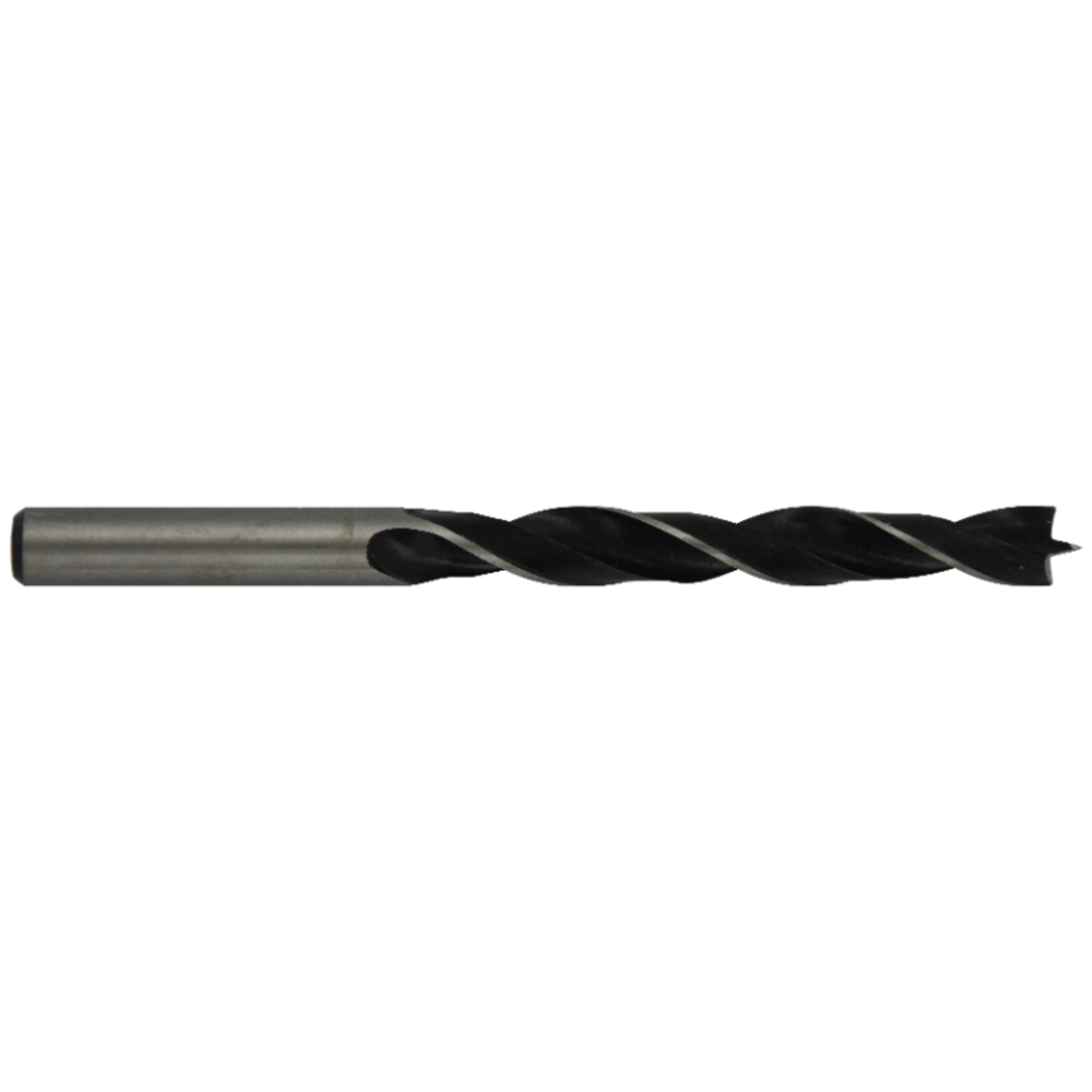 Foret bois 3 pointes -Queue cylindrique (Etui plastique) / L: 115 Ø: 8 TIVOLY - 50800340800