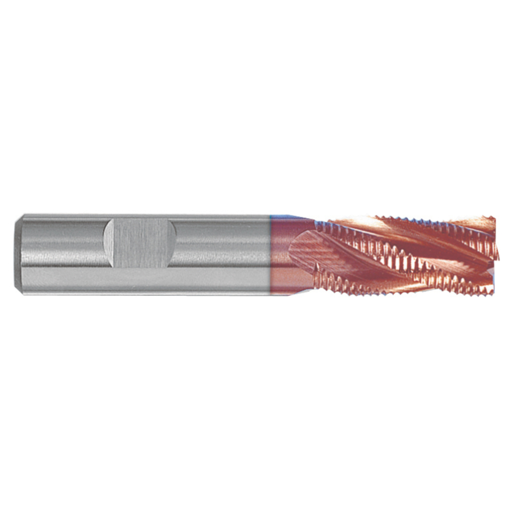 Fraise d’ébauche HSS-E8 -Revêtue HIGHCUT -DIN844BK -Z4-6 -Hél.30° -Normale / Ø: 20 4 TIVOLY - 80363512000