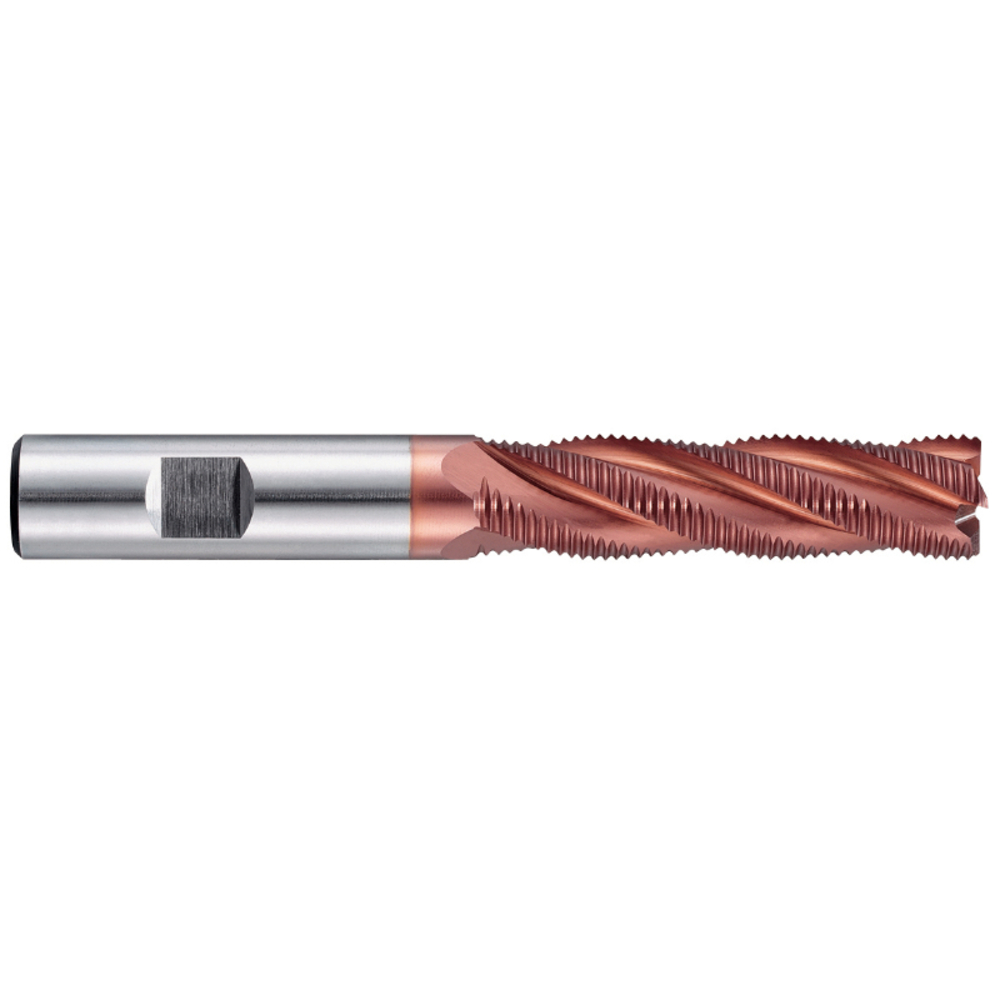 Fraise d’ébauche HSSE-PM -Revêtue HIGHCUT -DIN844BL -Z4-6 -Hél.30° -Longue / Ø: 18 4 TIVOLY - 80364111800