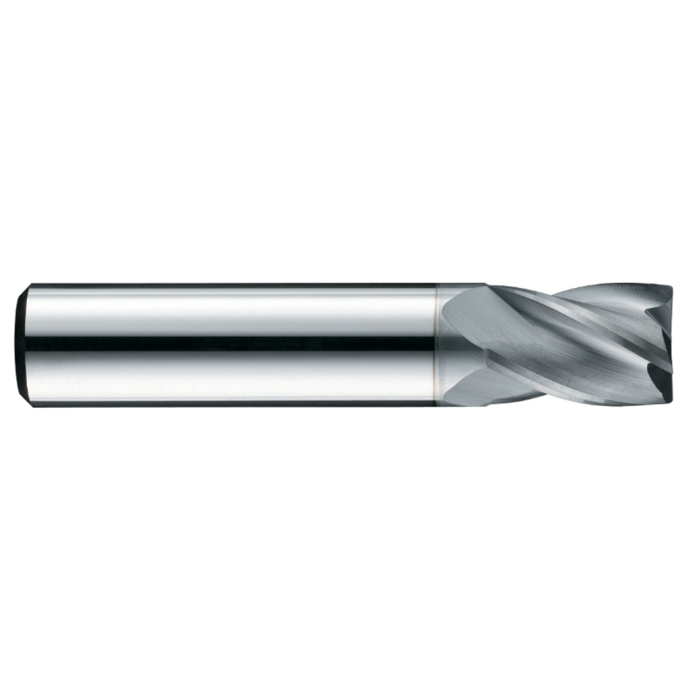 Fraise de finition carbure -Revêtue ALCRONA -DIN6527K -Z4 -Hél. 30° -Chanfrein / Ø: 18 0 TIVOLY - 82365011800