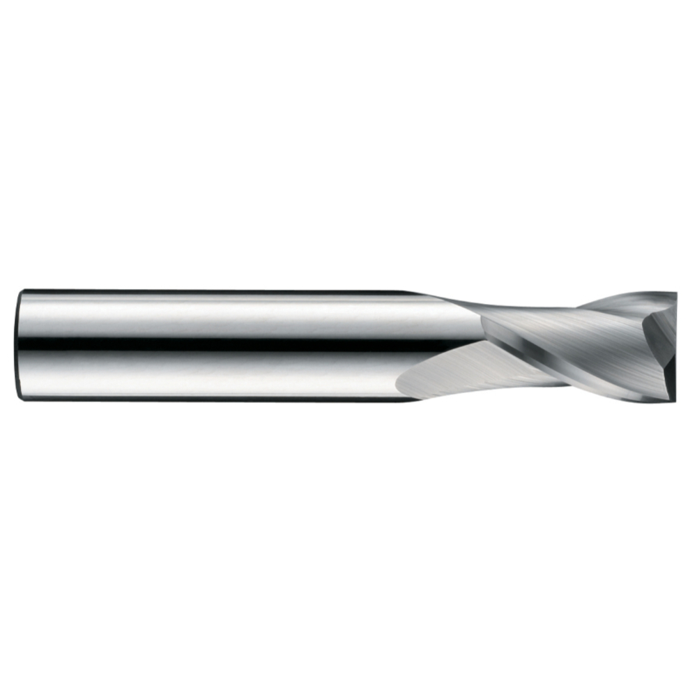 Fraise à rainurer carbure -DIN6527L -Z2 -e8 -Hél. 30° -Chanfrein -Longue / Ø: 8 0 TIVOLY - 82365110800