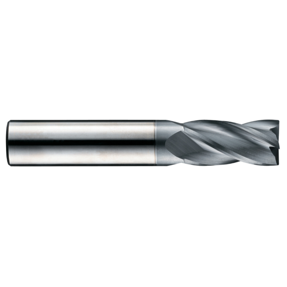 Fraise de finition carbure -Revêtue ALCRONA -DIN6527L -Z4 -Hél. 30° -Chanfrein -Longue / Ø: 7 0 TIVOLY - 82365610700