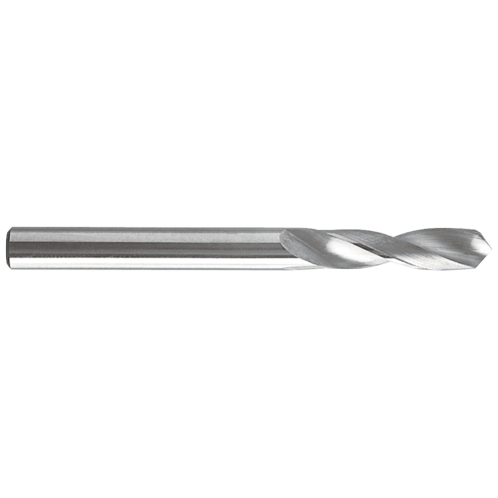 Foret métaux carbure monobloc -DIN6539 -h6 -2xd -Extra court -Affûtage 4 faces / L: 62 Ø: 5.2 TIVOLY - 82402210520