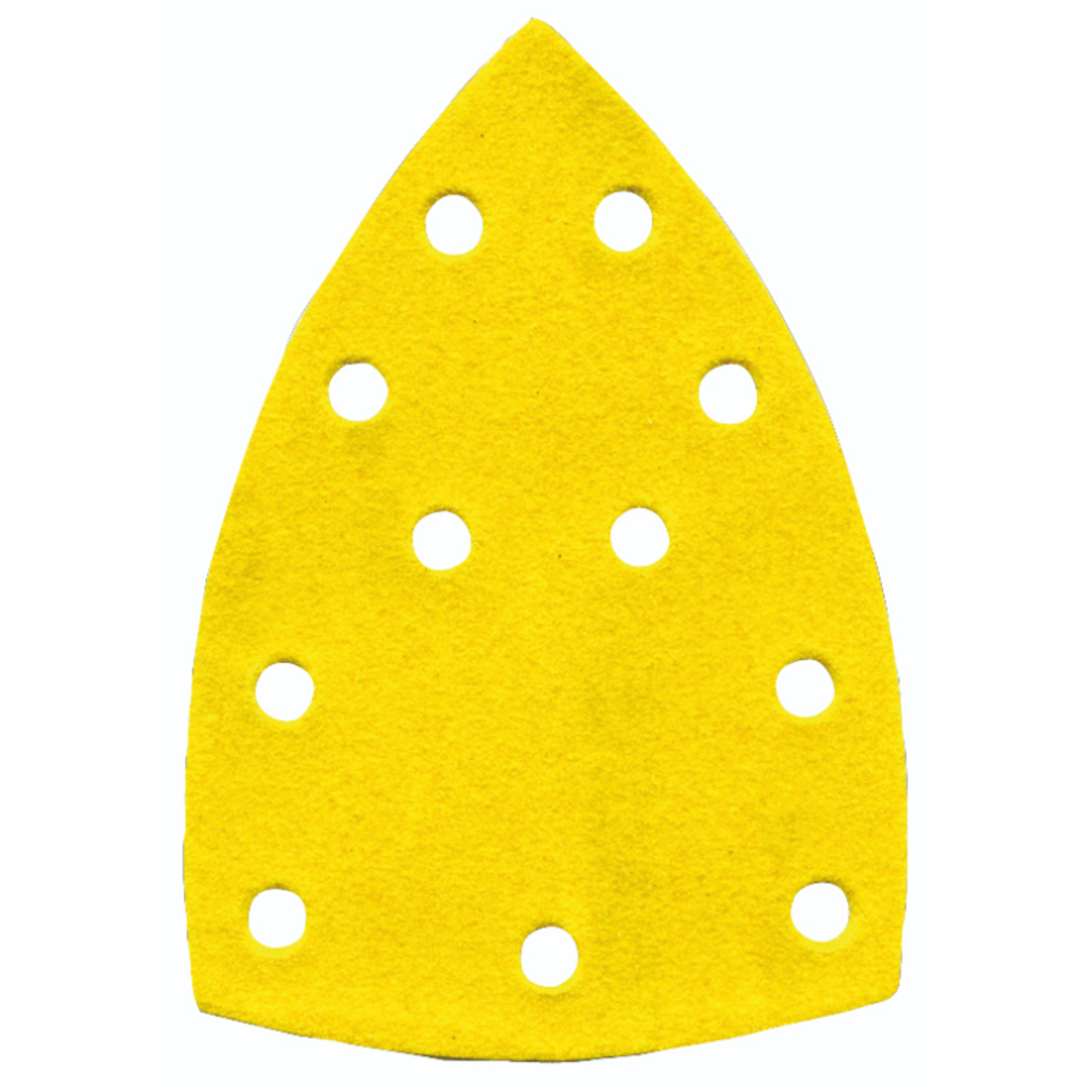 Patin AUTO AGRIPPANT -152x102mm -Pour ponceuse Multi / Dim 152x102 / Gr : 80 TIVOLY - XT10122022251