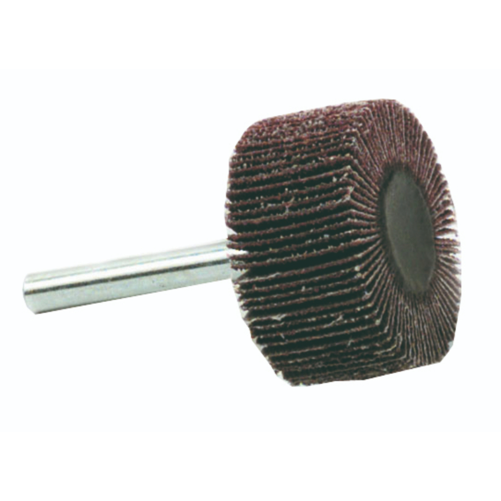 Roue à LAMELLES ABRASIVES (Cartonnette brochable) / Dim Ø60x15 / Gr : 60 TIVOLY - XT10152015030