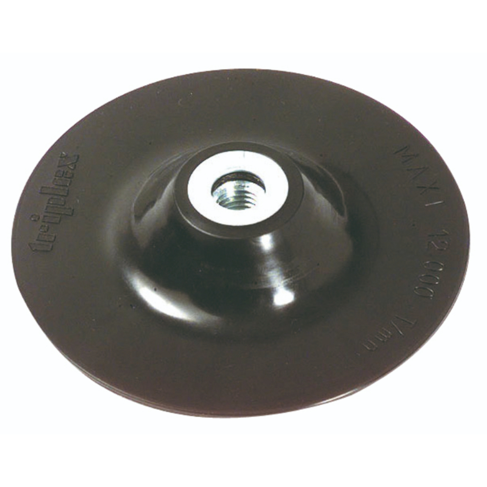 Plateau ponceur caoutchouc Meuleuse - M14 Ø 125mm TIVOLY - XT10162016011