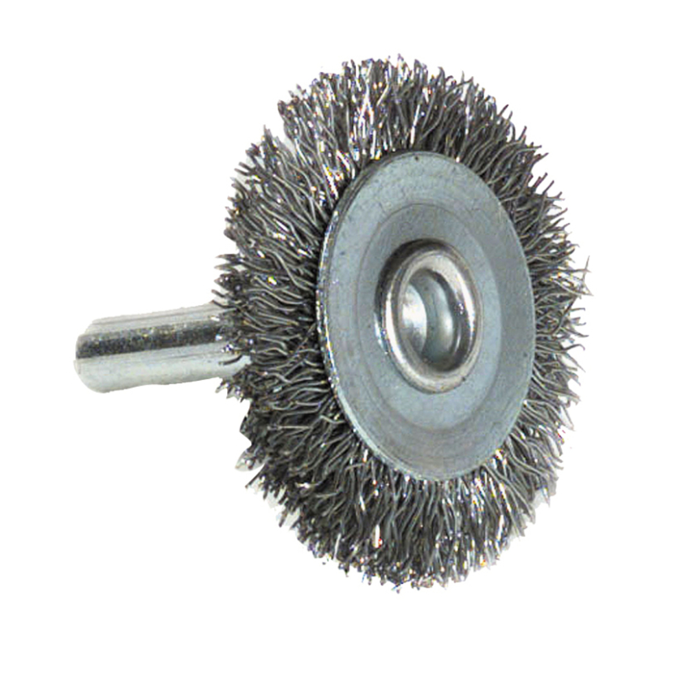 Brosse CIRCULAIRE -Fil acier ondulé -Décapage du métal (Vrac) / Ø: 50 / 0.35 TIVOLY - XT20211000202