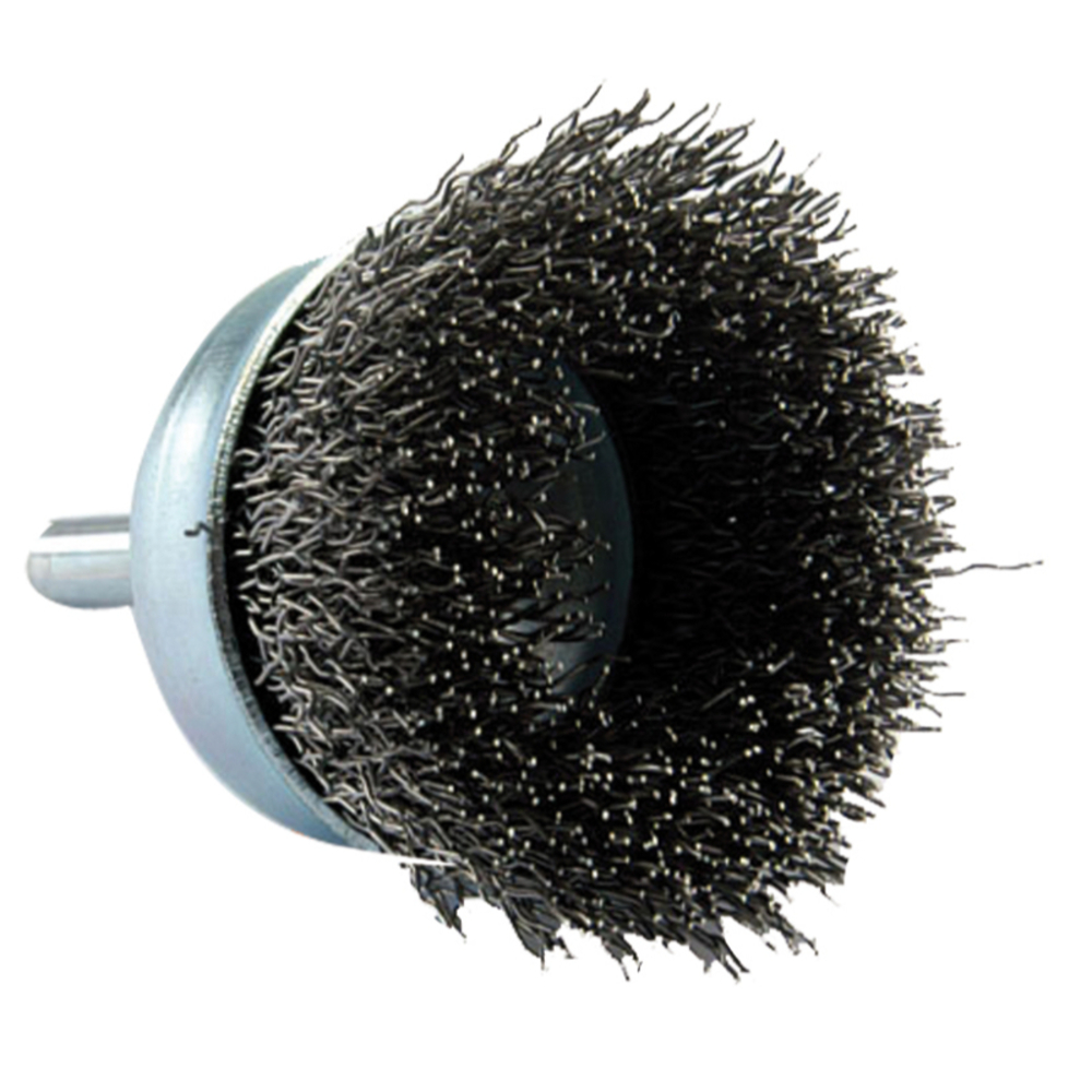 Brosse COUPE -Fil acier ondulé -Décapage du métal (Vrac) / Ø: 75 / 0.35 TIVOLY - XT20211000206