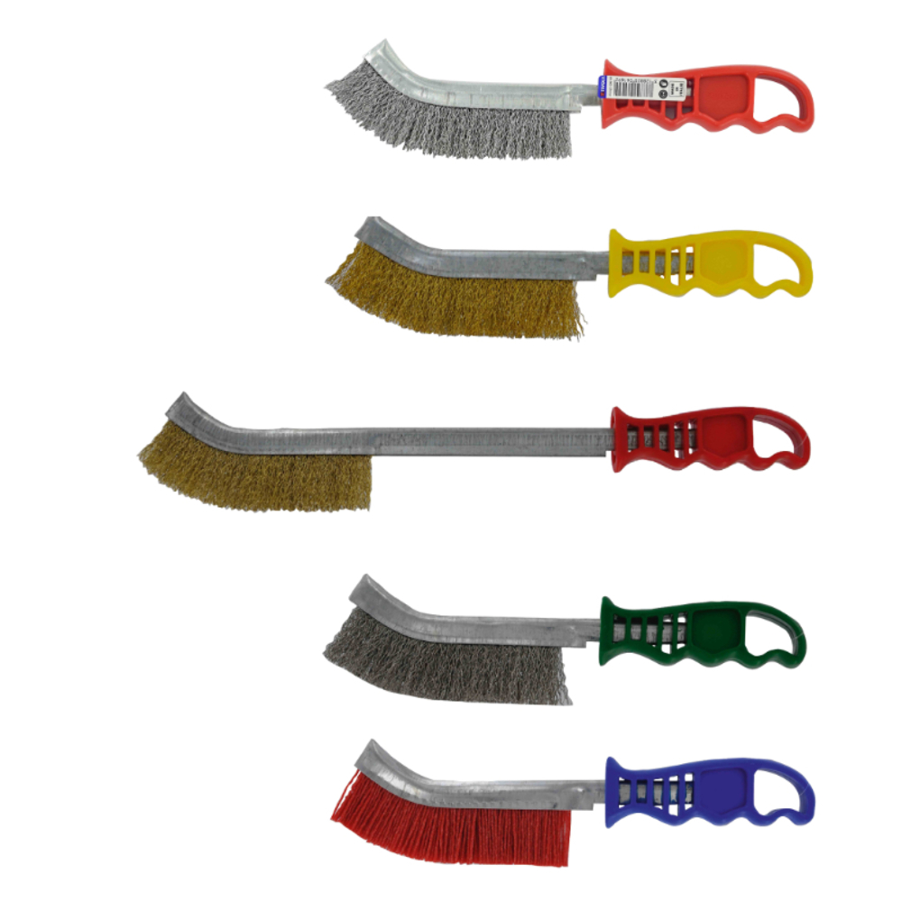 Brosse ERGONOMIQUE - convexe - Garniture ACIER ondulé TIVOLY - XT20251006169