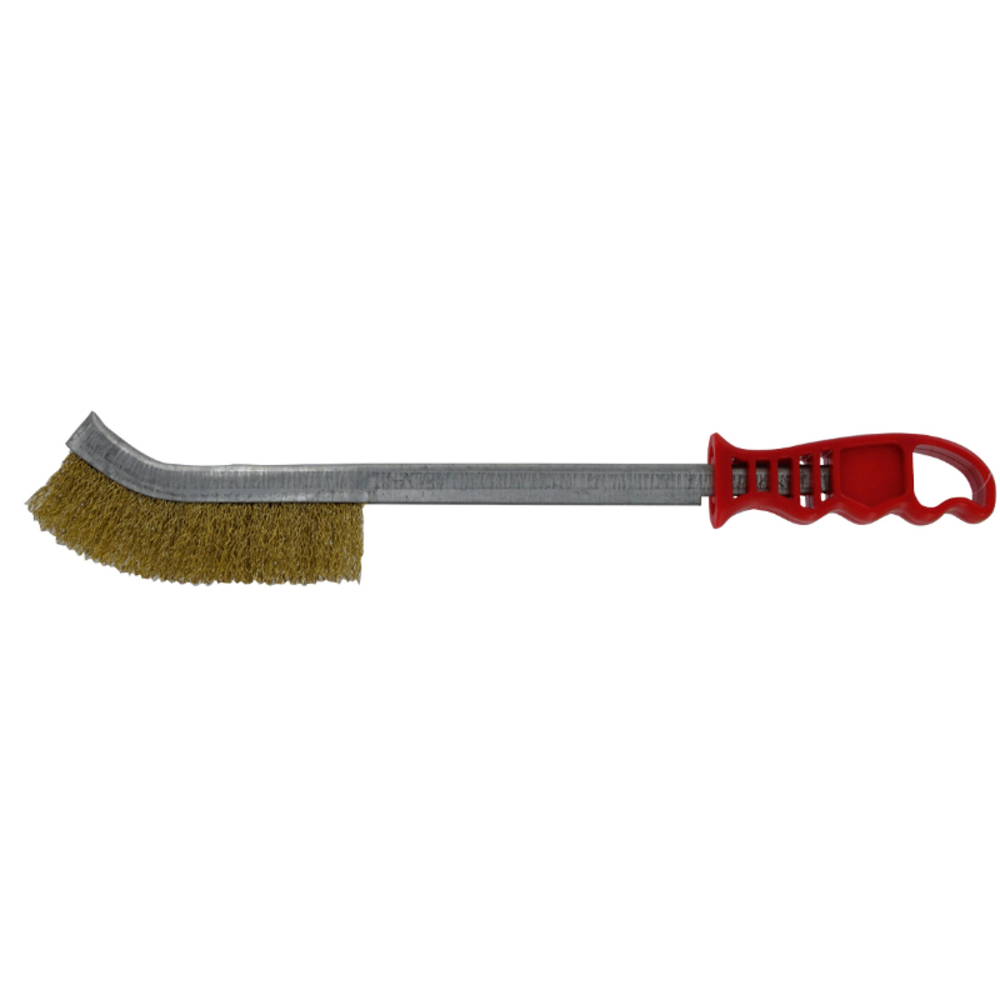 Brosse ERGONOMIQUE LG370 - convexe - Garniture ACIER LAITONNE ondulé TIVOLY - XT20251006174