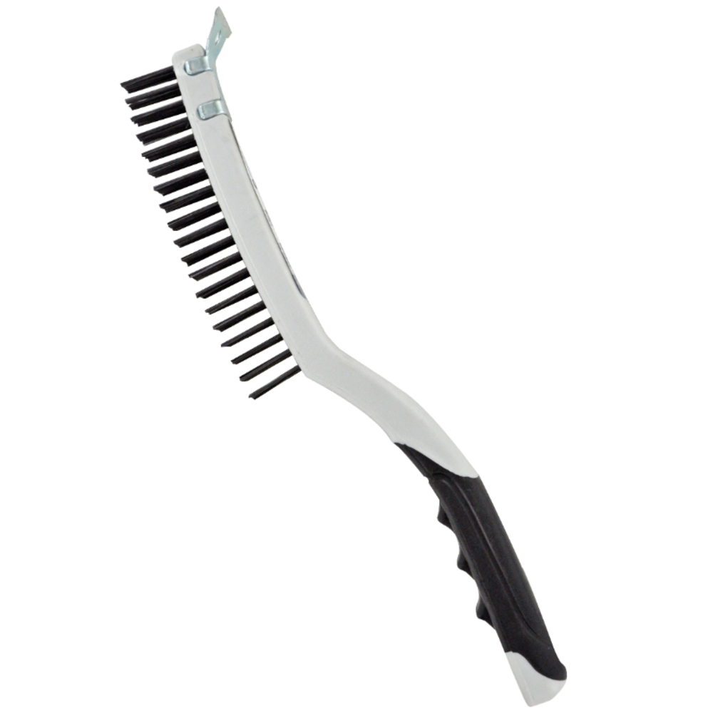 Brosse racloir À MANCHE -Manche plastique -Garniture métallique / Acier rond / 0.35 TIVOLY - XT20251006175
