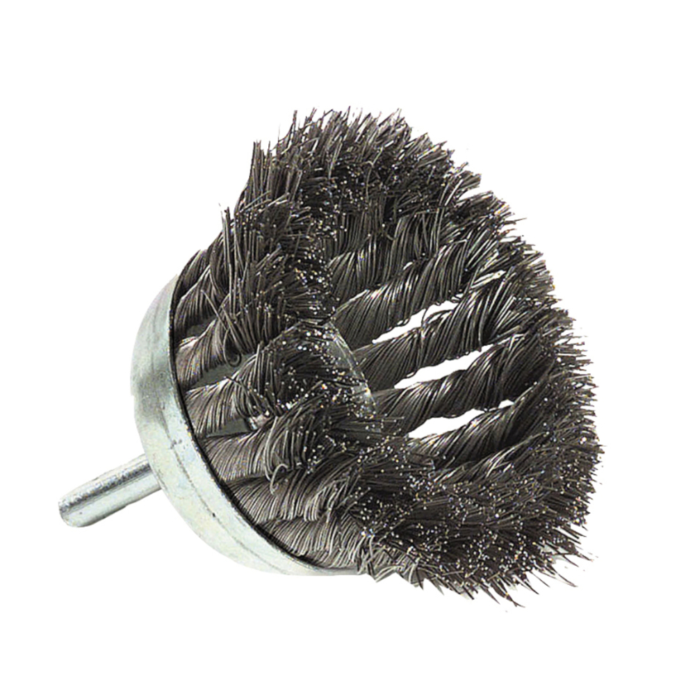 Brosse COUPE -Fil acier torsadé -Gros décapage du métal / Ø: 75 / 0.5 TIVOLY - XT20252006049