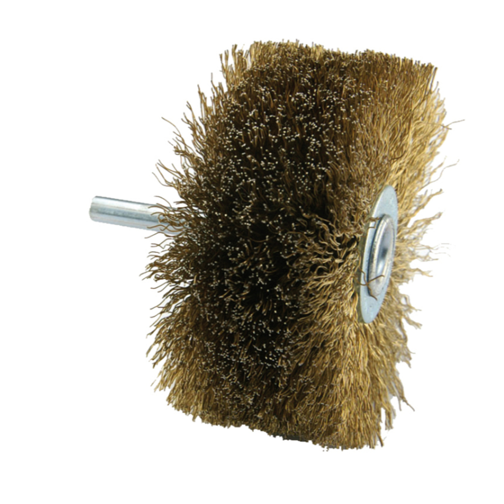 Brosse CIRCULAIRE -Fil acier laitonné -Décapage du bois / Ø: 80x33 / 0.25 TIVOLY - XT20252006073