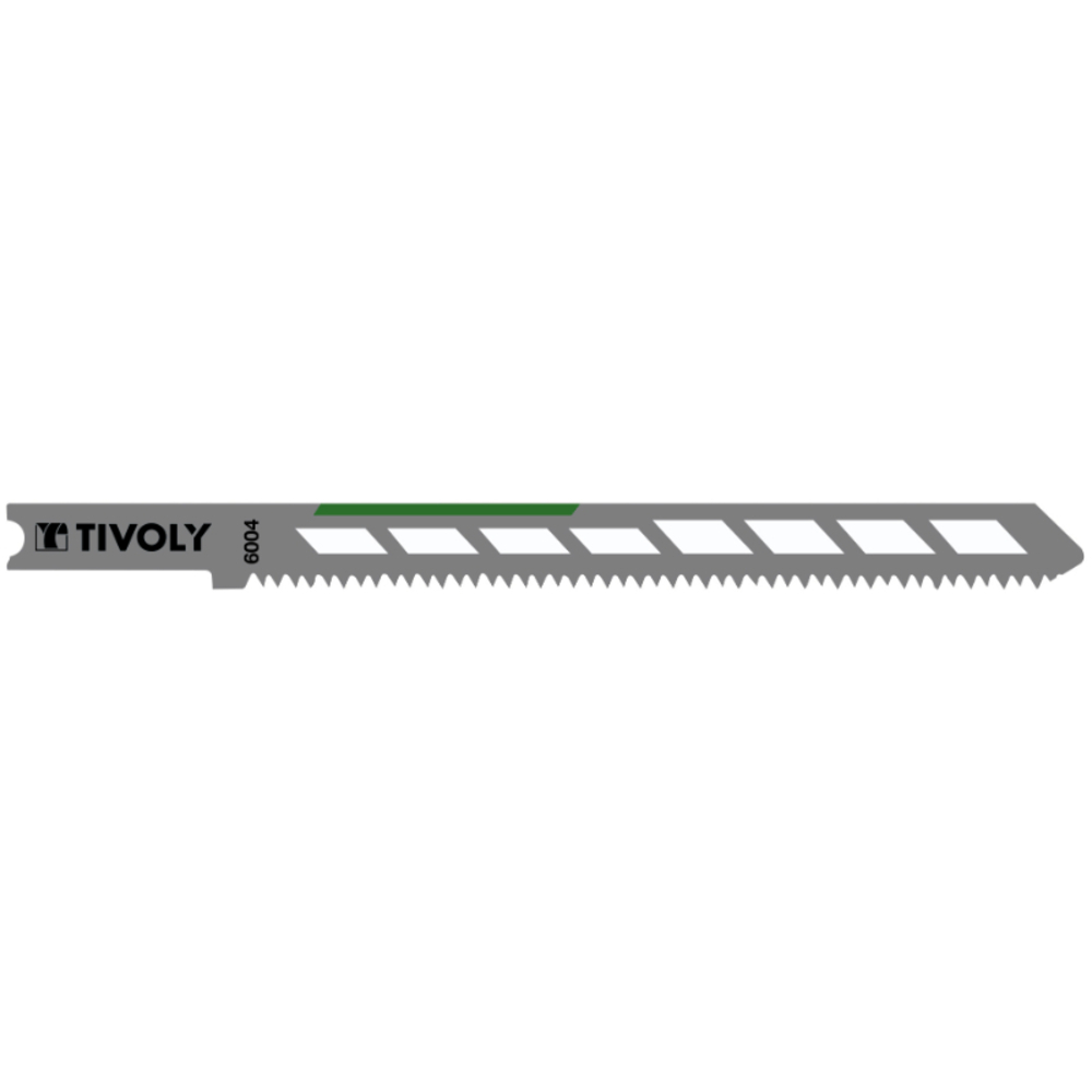 Lame de scie sauteuse -Laser cut -Pour bois mélaminé -Attache U / L: 100 / H: 75 / Droite TIVOLY - XT505326004
