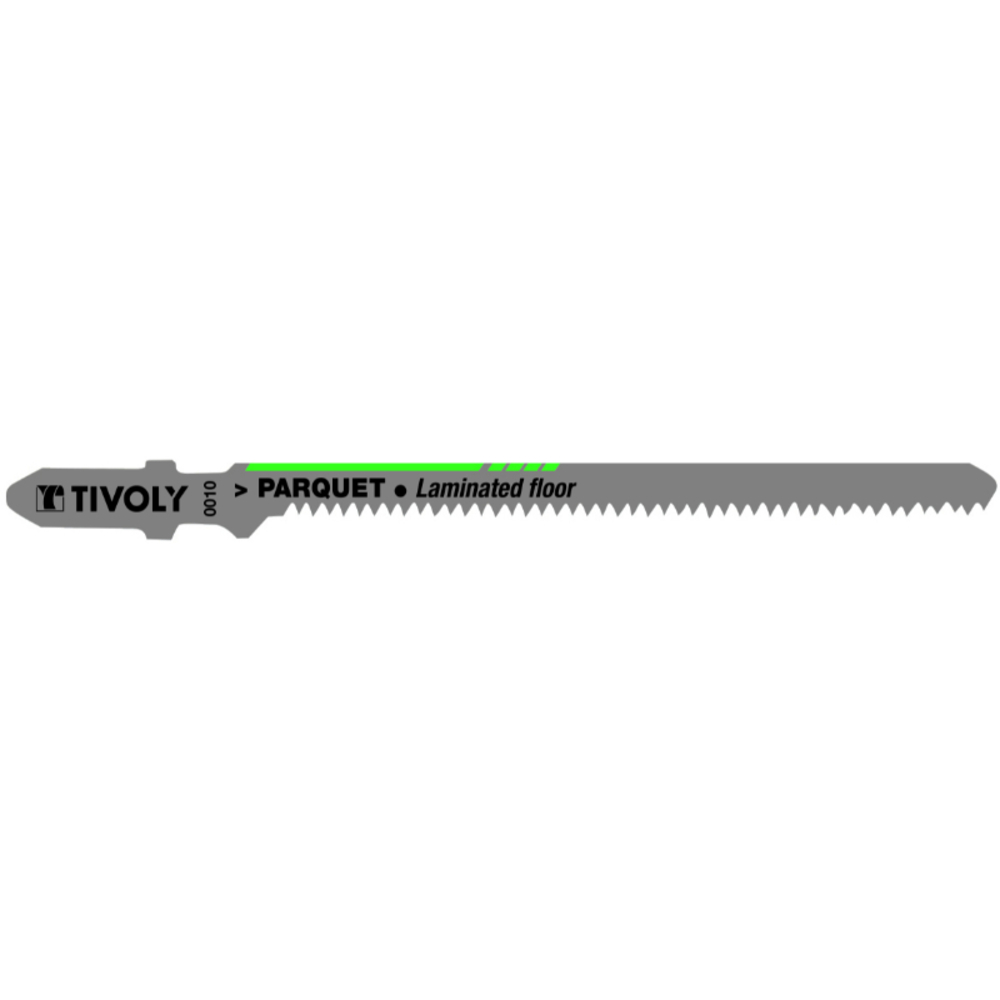 Lame de scie sauteuse -Pour parquet -Attache T / L: 100 / H: 75 / Courbe TIVOLY - XT505520010