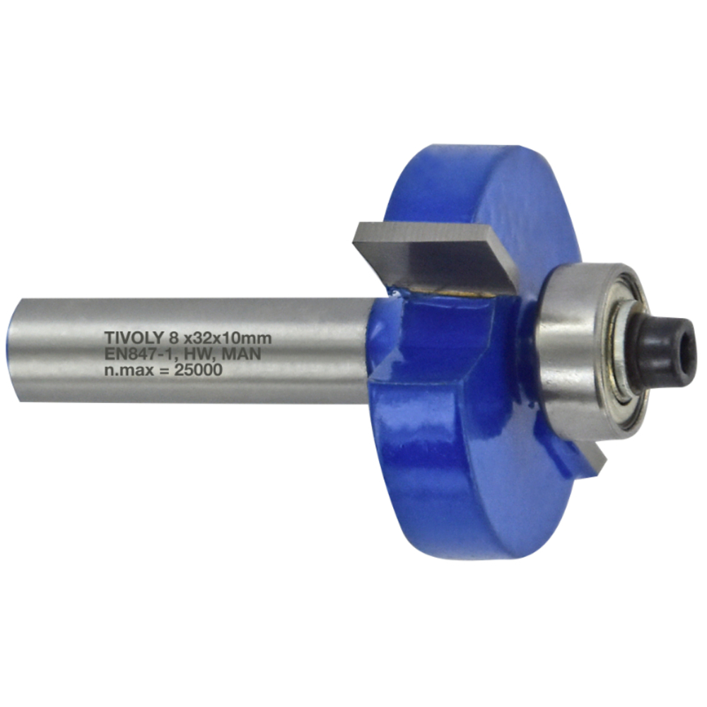 Fraise à feuillurer + guide (Blister Box) / 31.8 TIVOLY - XT60642067807