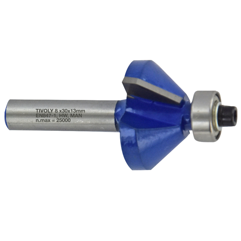 Fraise à chanfreiner + guide (Blister Box) / 45 TIVOLY - XT60642067810