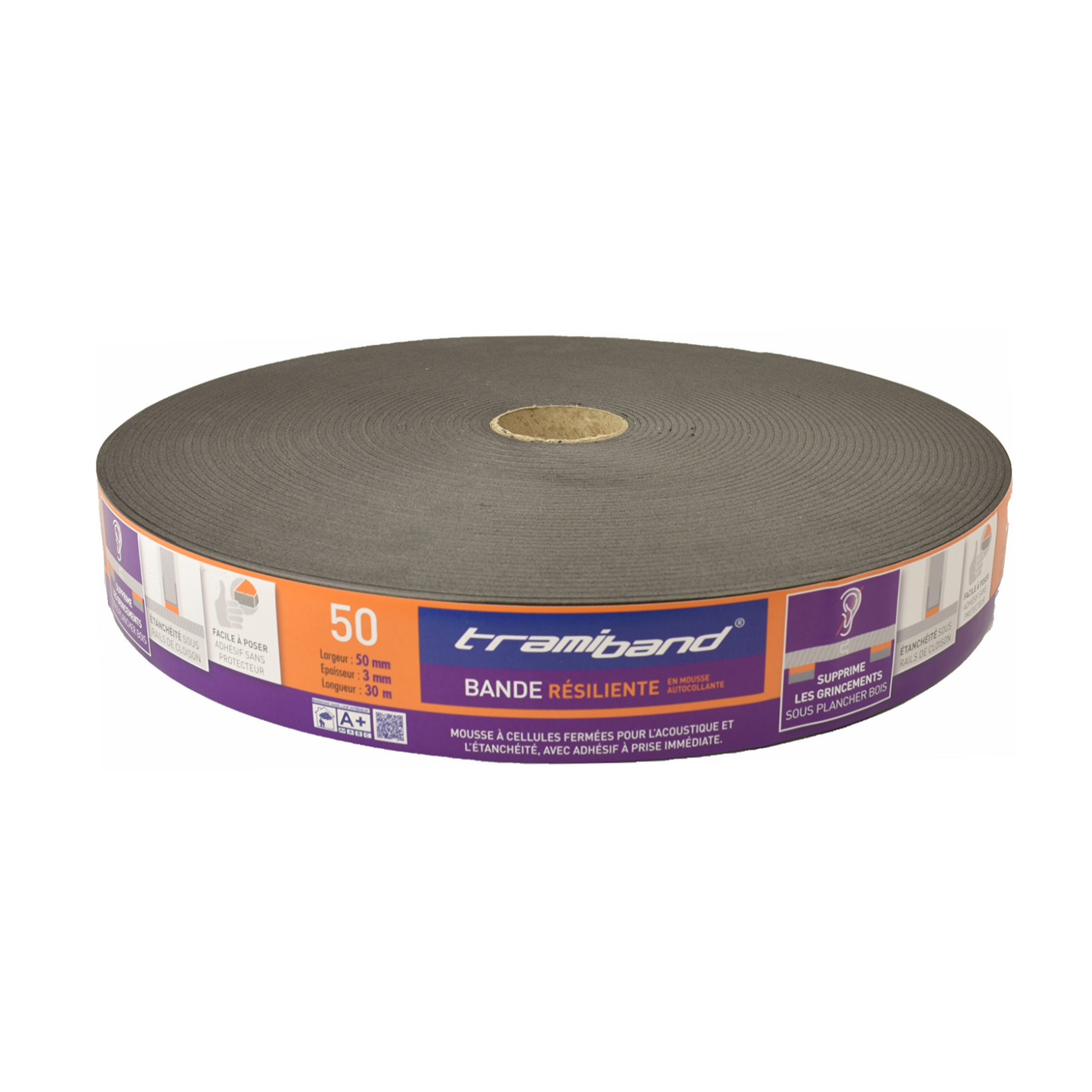 18 ROULEAUX DE 30M DE TRAMIBAND SP 50X3MM TRAMICO - 2936240000