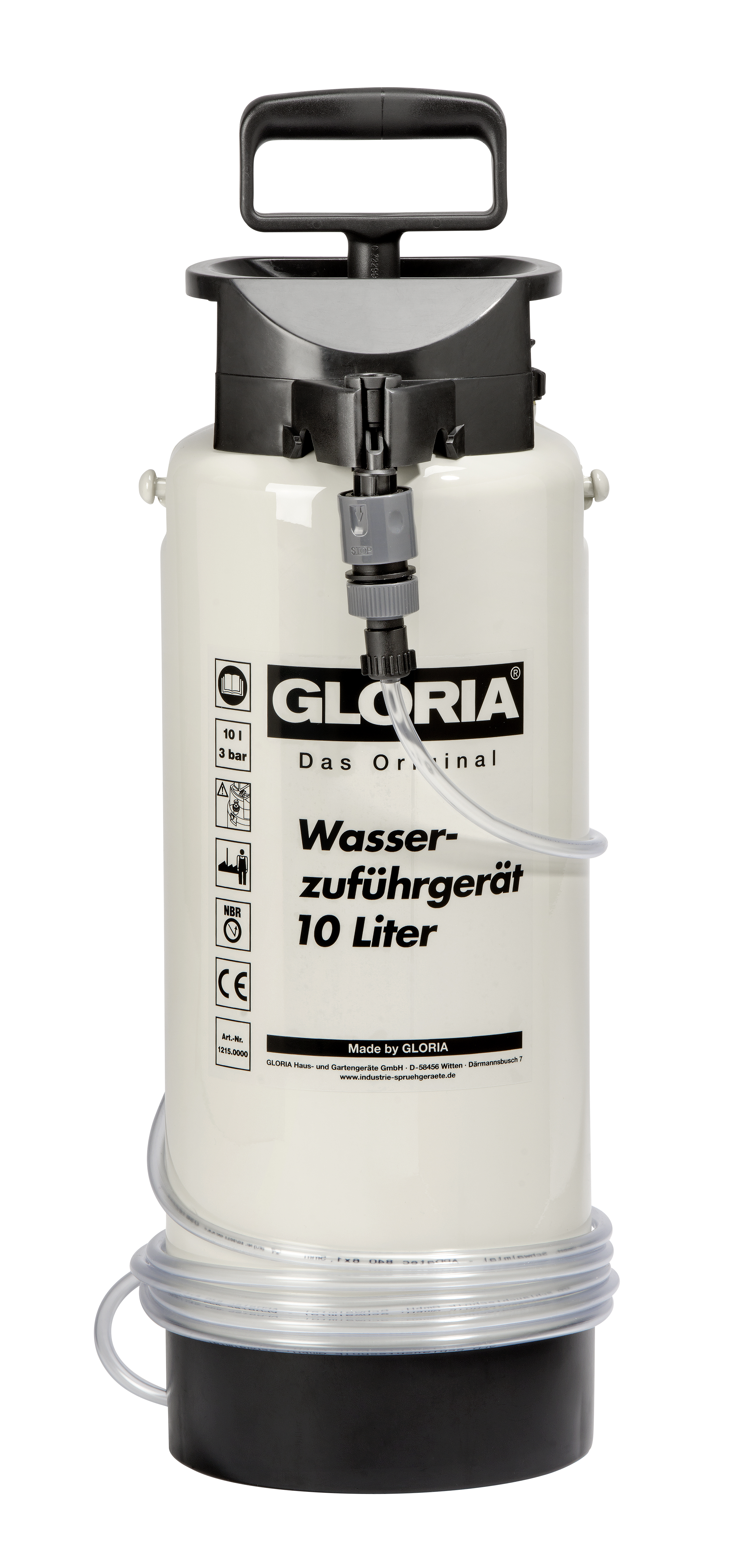 PULVERISATEUR 10L POUR ALIMENTATION D'EAU CAROTTEUSES TYPE 10  GLODIS - 0012150000